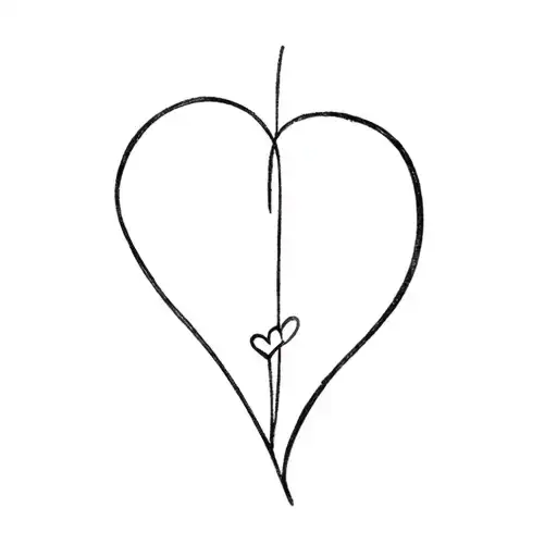 Love, alone, November 11, 2021 tattoo design idea