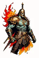 Ares tattoo design idea