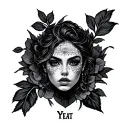 Yeat tattoo design idea