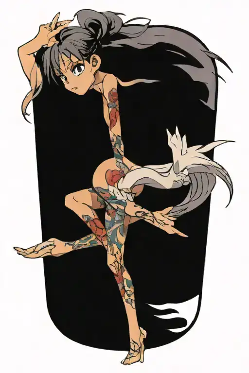 alexis kanji tattoo design idea