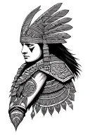 assyrian tattoo design idea