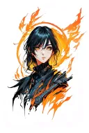 solo leveling shadows tattoo design idea