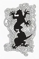 functional measurement tool medevil patterns inspired tattoo design idea