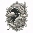 GOD'S PLAN tattoo design idea