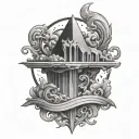 GOD'S PLAN tattoo design idea