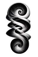 Alex Grey tool fibonacci spiral tattoo design idea