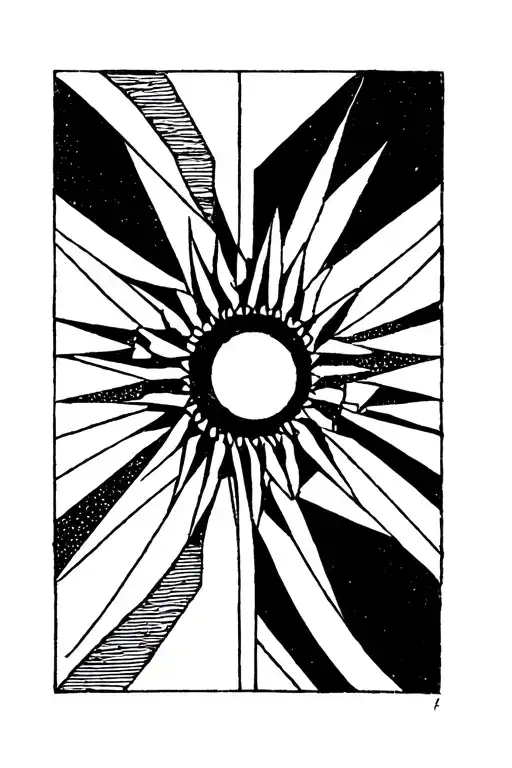 Uruguay Sun tattoo design idea