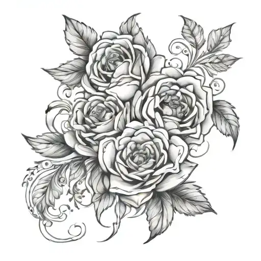 Hania & Amelia Bal tattoo design idea
