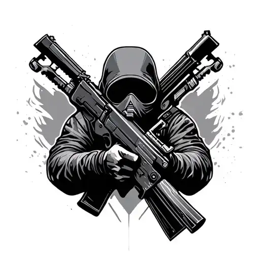 Counter Strike tattoo design idea
