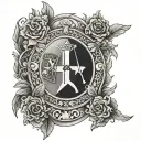 confederate tattoo design idea