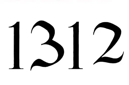 "1312" tattoo design idea