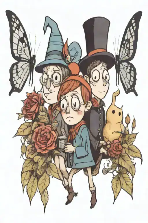over the garden wall tattoo design idea