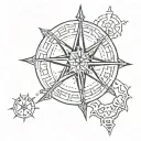The Helm of Awe tattoo design idea