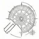 The Helm of Awe tattoo design idea