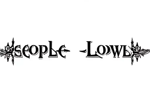 "Seople-Lowels" tattoo design idea