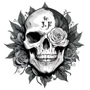 "L r j j e" l r j j e tattoo design idea