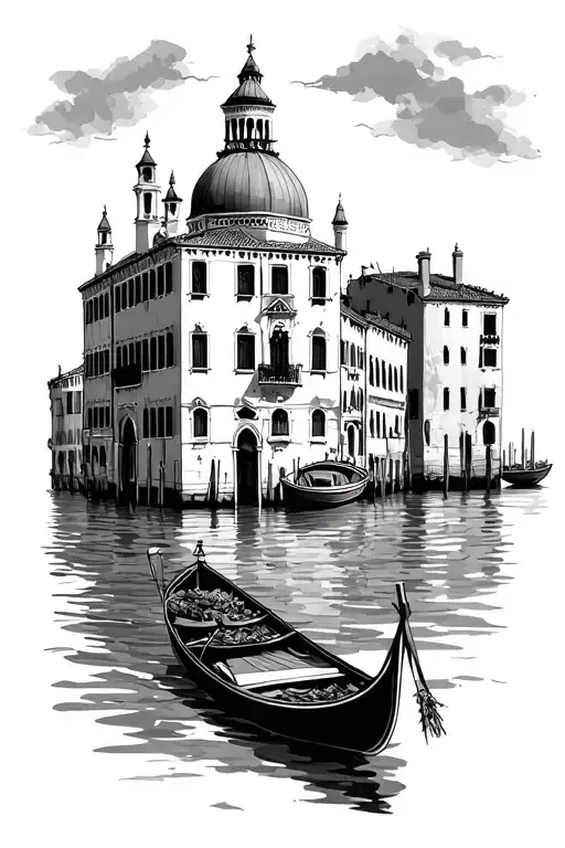 Venice tattoo design idea