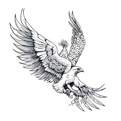 freedom of spirit tattoo design idea