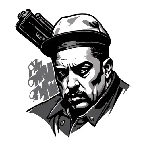 Mob Mafia tattoo design idea