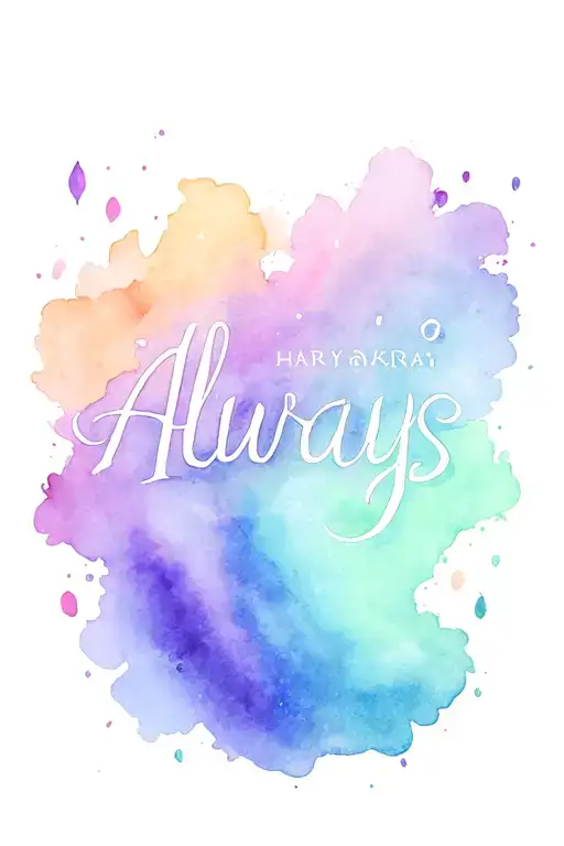 Harry Potter Always tattoo design idea