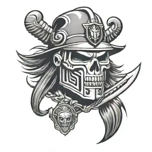 Raiders tattoo design idea