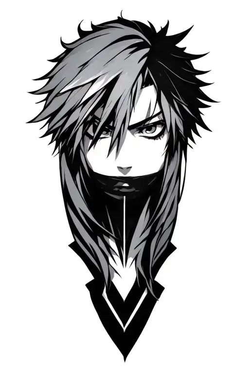 bleach anime tattoo design idea