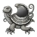 Slow and steady tattoo design idea