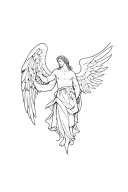 st Michael archangel tattoo design idea