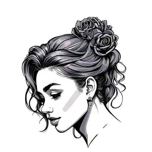 Hair Stylist tattoo design idea