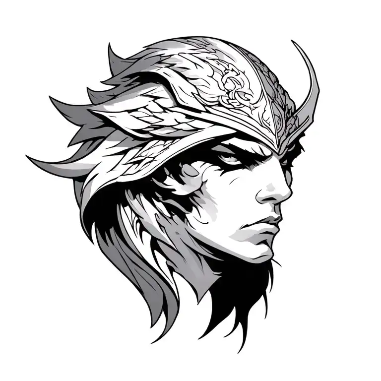 PANTHEON DO LEAGUE OF LEGENDS tattoo design idea