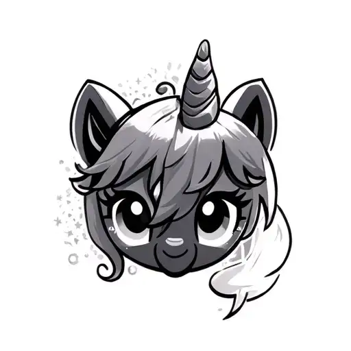 Cutie Mark twilight sparkle girly tattoo design idea