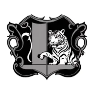 tiger and fraser clan crest shield tattoo design idea