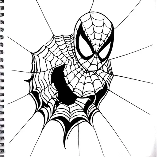 spiderman web tattoo tattoo design idea