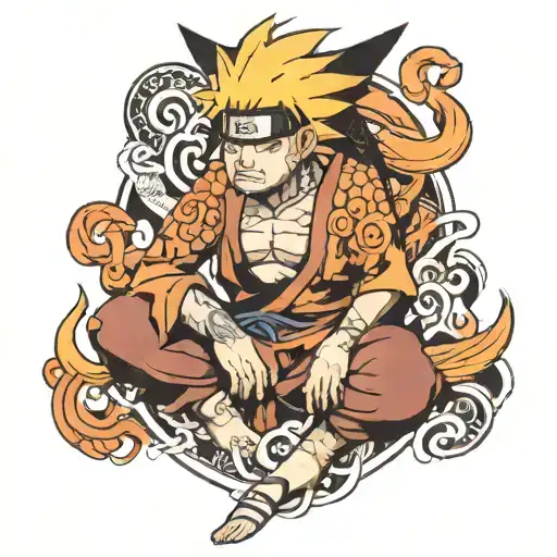 Naruto tattoo design idea