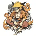 Naruto tattoo design idea