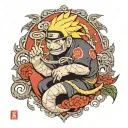 Naruto tattoo design idea