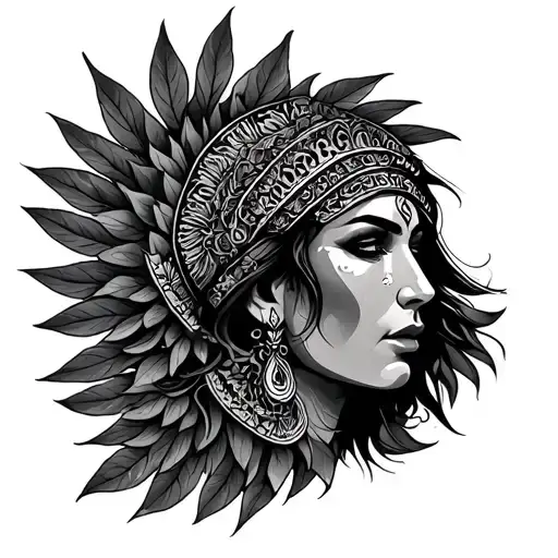 Chichimeca tattoo design idea