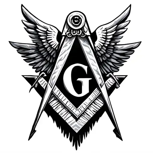 Freemason tattoo design idea