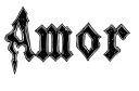 "Amor" tattoo design idea