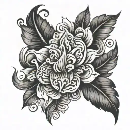 444 tattoo design idea