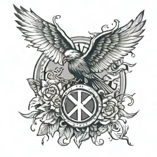 if you want peace prepare for war tattoo design idea