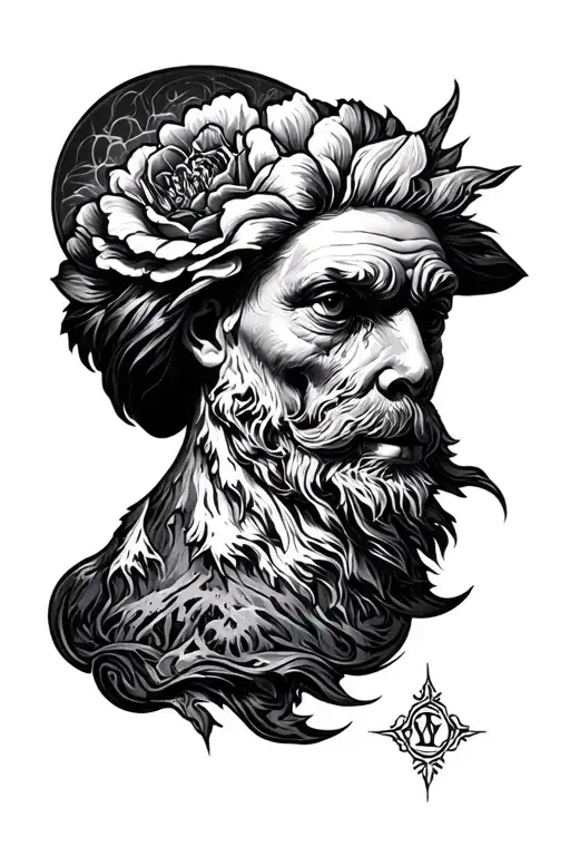 Mont Blanc tattoo design idea