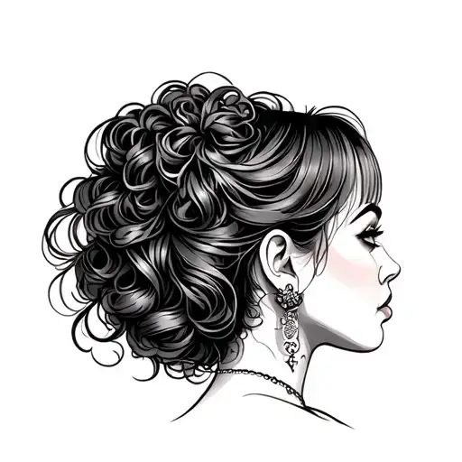 Hair Stylist tattoo design idea