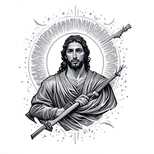 Joshua 1 9 tattoo design idea