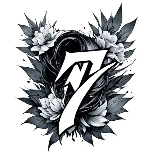 N7 tattoo design idea