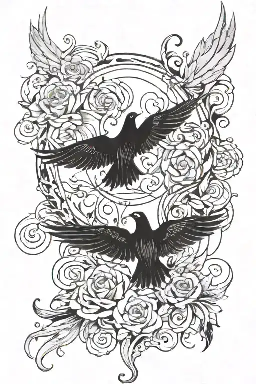 supernatural show tattoo design idea
