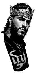 king von , oblock , chicago , otf tattoo design idea