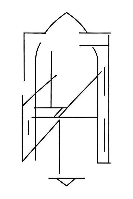 berber structure tatto design inspired tattoo design idea