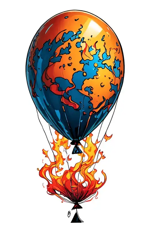 put around a balloon vuctor (inazzuma eleven) Alex blaze isaghi iochi shone frost arino sherwind tattoo design idea