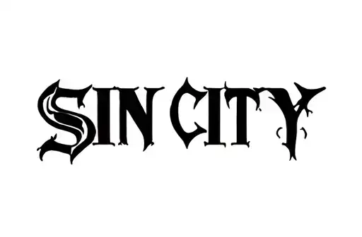 "Sin city" tattoo design idea
